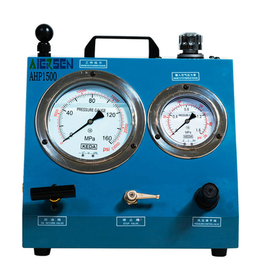 качество  1200 Bar Hydraulic High Pressure Pump Steel Portable Pneumatic Pump завод